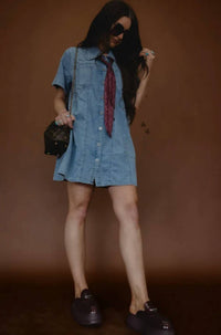 2Flyco - High Plains Denim Dress