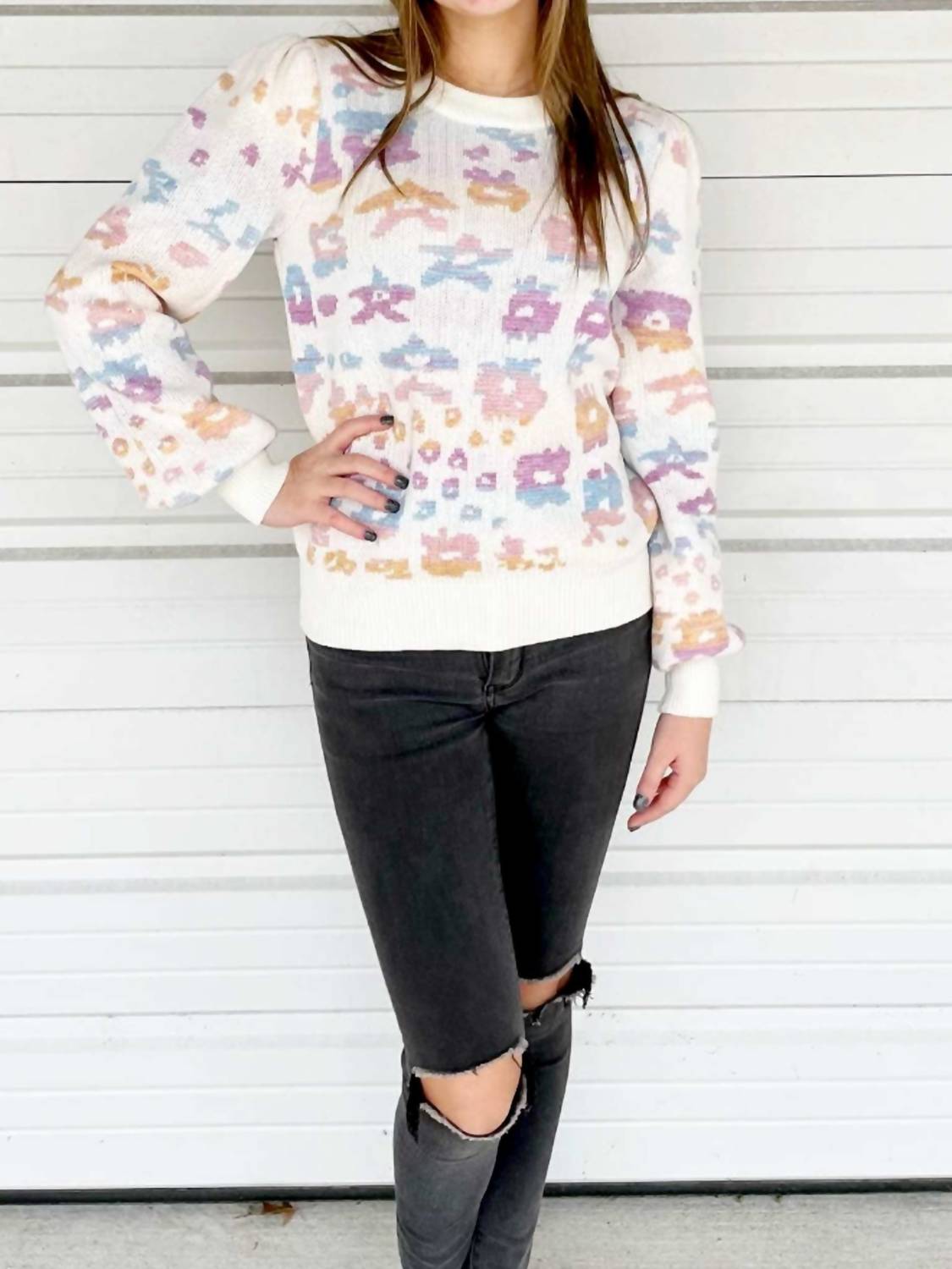 Fate - Women's Leopard Sweater