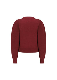 Shop Amomento - Cut Out Rounded Cardigan