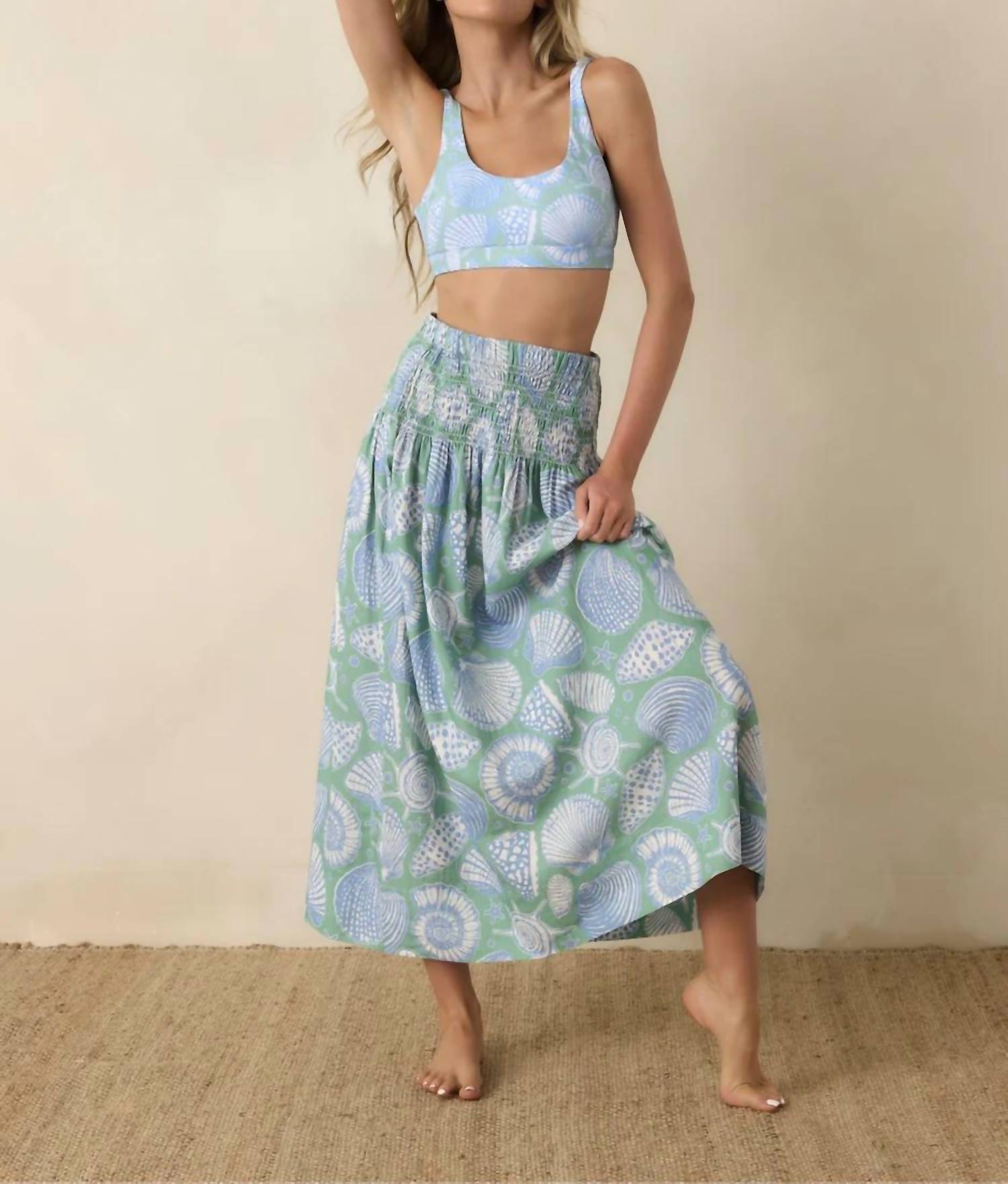 Paradisa - Siesta Key Midi Skirt