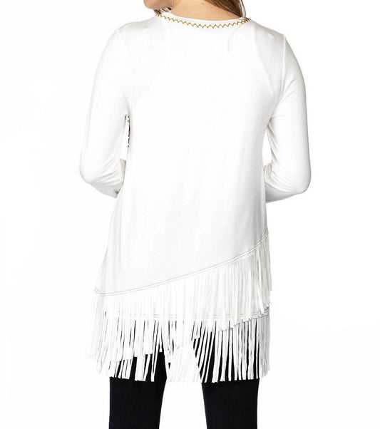 Double D Ranch - Chief Many Horns Fringe Tunic Top