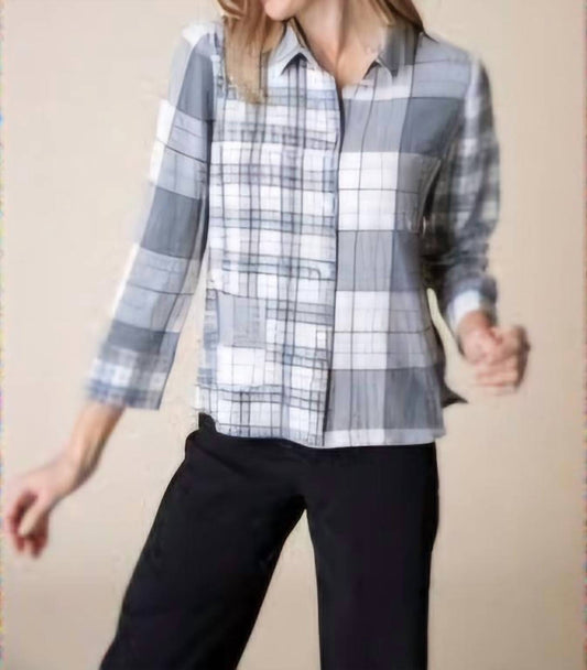 Habitat - Girl Gone Plaids Mixed Shirt