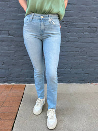 Ag Jeans - Mari High-rise Slim Straight Jeans