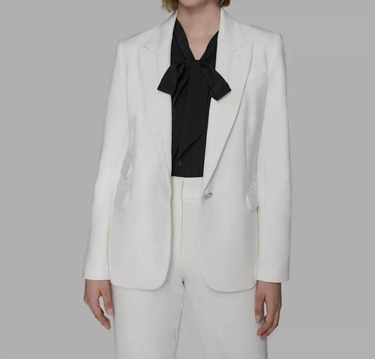 Karl Lagerfeld - Notched-lapel Single-button Blazer