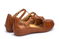 PIKOLINOS Women's P. Vallarta Semi-open Shoes in brandy - women's sandal - alternate view