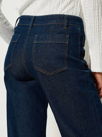 Sanctuary Marine Wide Leg Jeans in magnetic - women's jeans - view 4