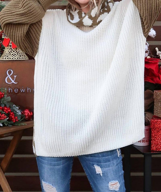 Atwood - Color Block Turtle Neck Sweater