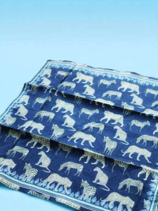 Johnny Was - Pet's Tiger Printed Cotton Bandana