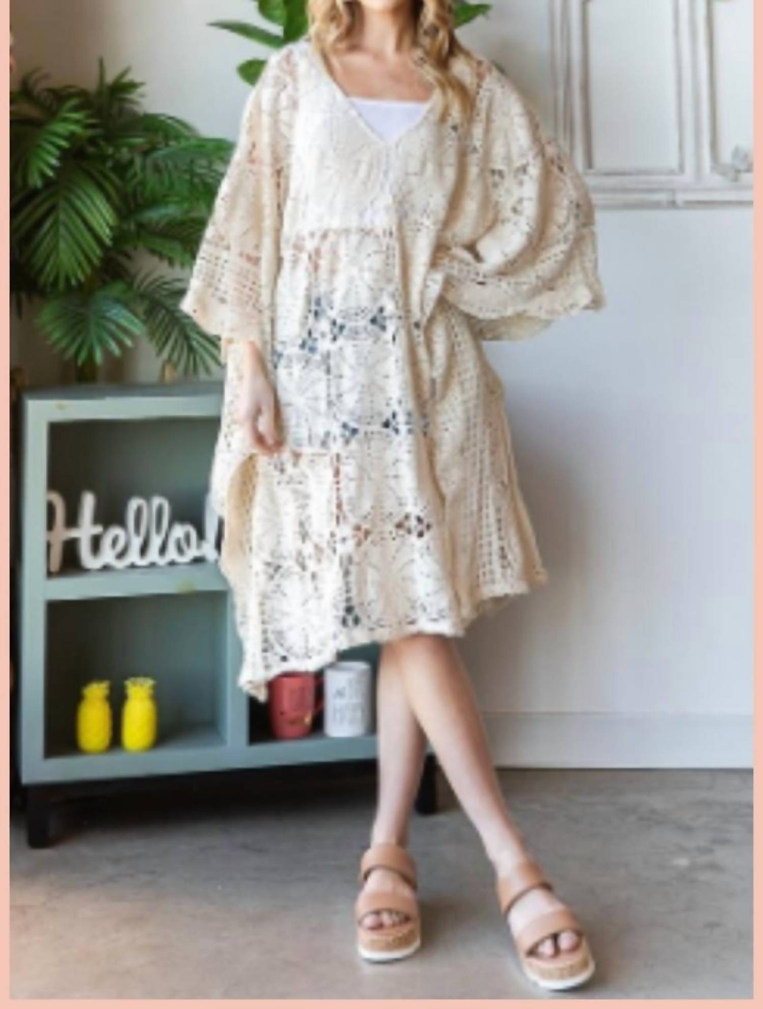 Oli & Hali - Crochet Kaftan