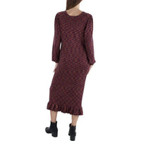 The Crystal Kobe - Space Dye Midi Sweater Dress