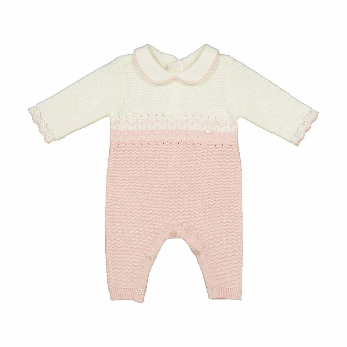 Mayoral - Toddlers Tricot Cotton Romper