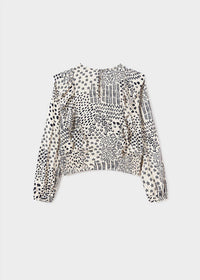 Mayoral - Girls' Abstract Printed Blouse