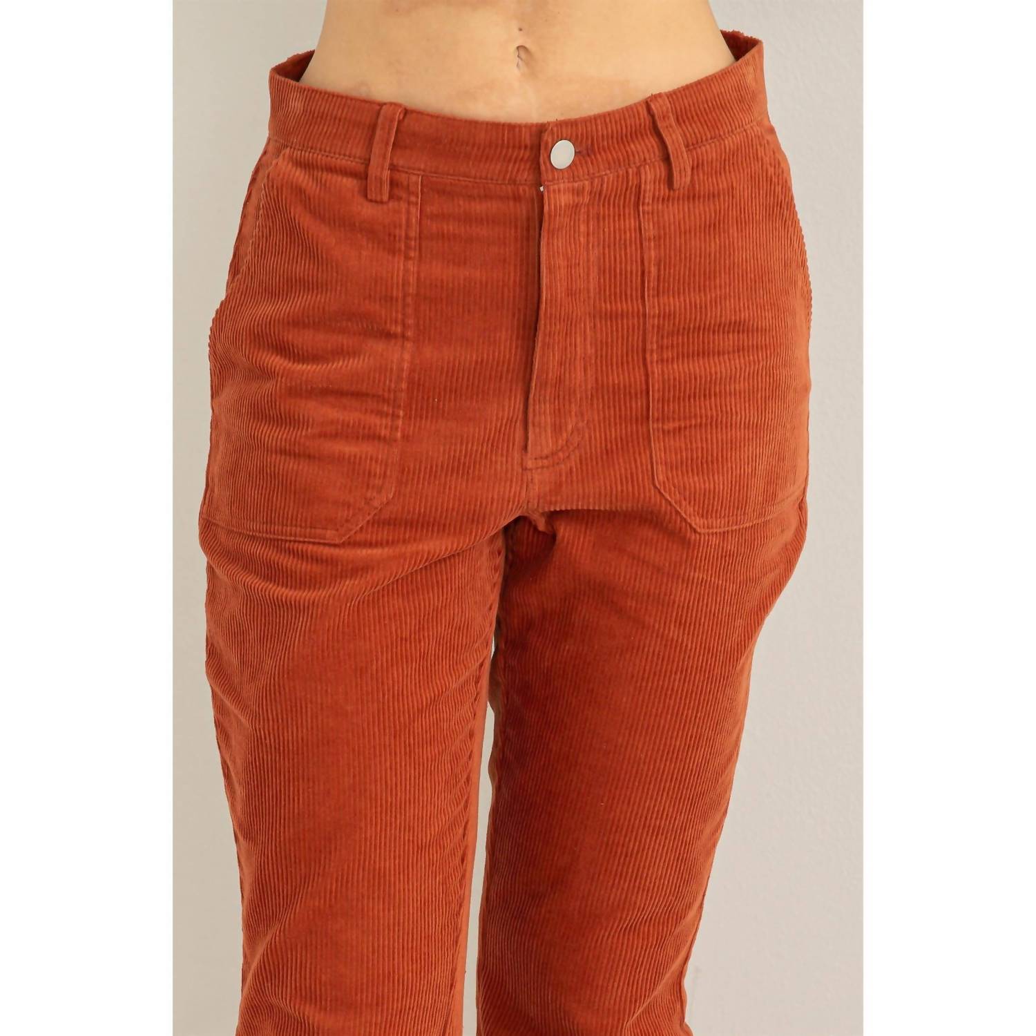 Hyfve - Corduroy Flare Pants