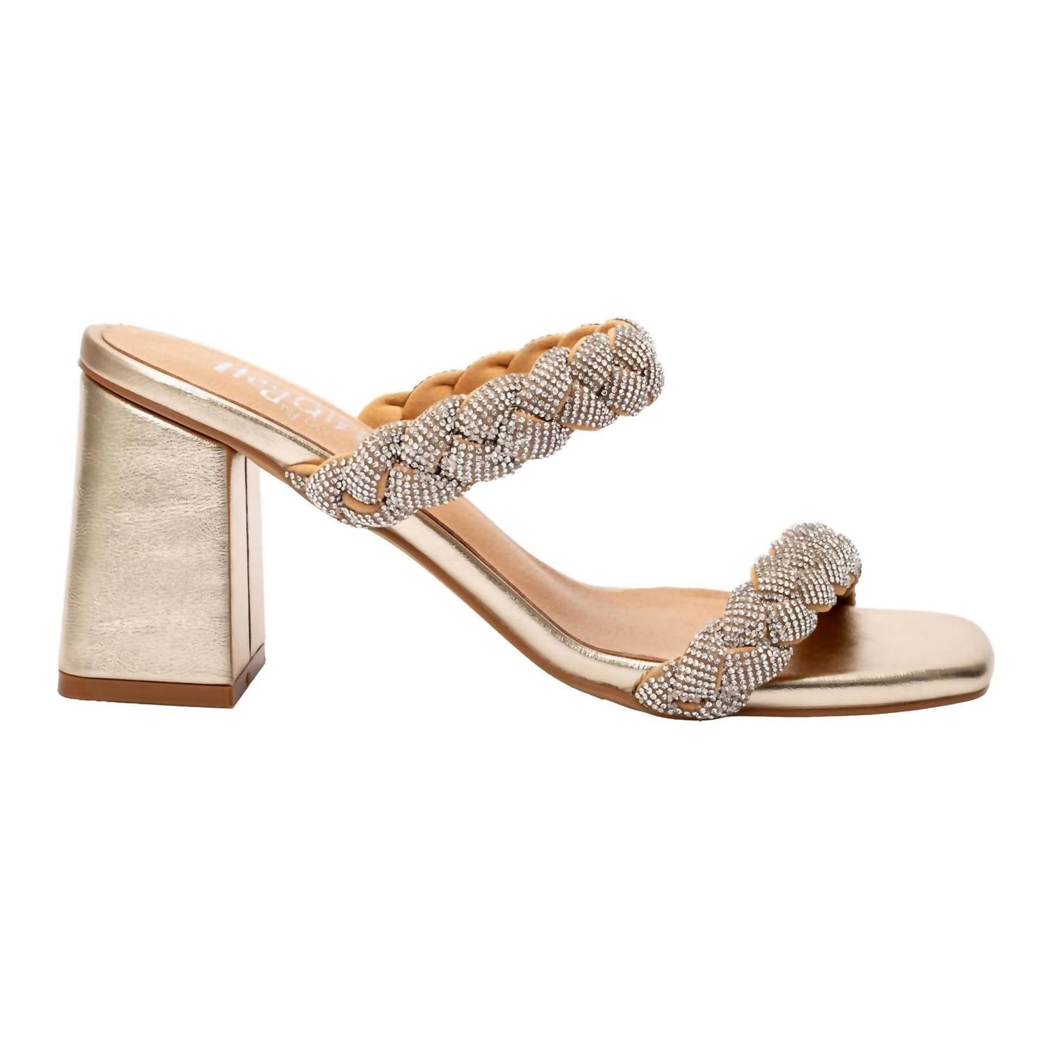 Hey Girl By Corkys - Women's French Kiss Square Heel Sandal