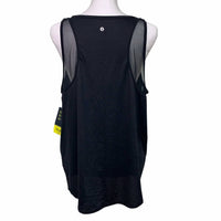 Xersion - Women's Loose Fit Sheer Athletic Textured Stripe Tank Top