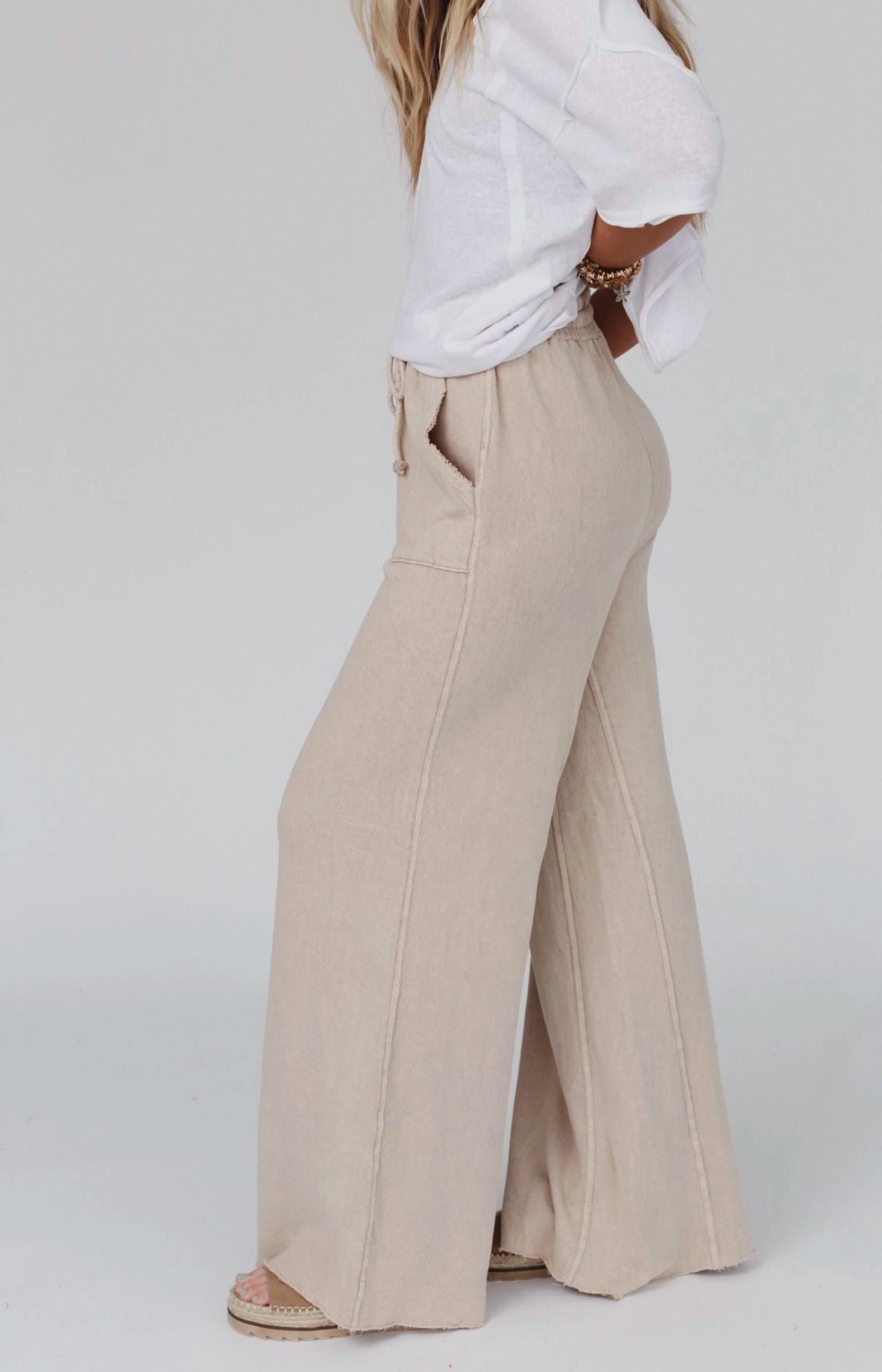 Three Bird Nest - Relaxing Wide Leg Robin Pants