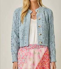 Mystree - Brooklyn Cable Knit Cardigan