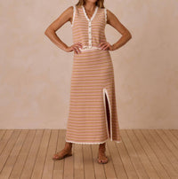 Rylee + Cru - Knit Button Down Vest