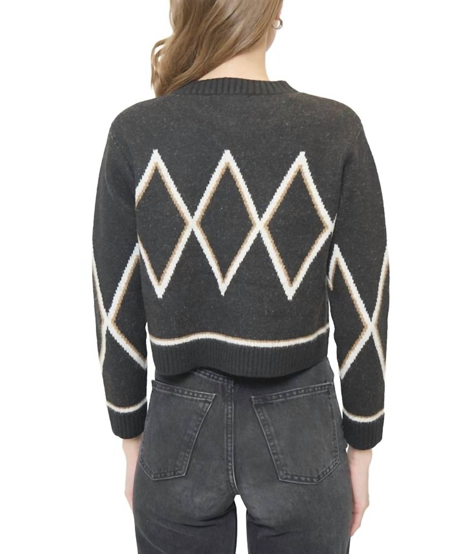Central Park West - Wyatt Robbie Fair Isle Cardigan