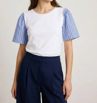 Vilagallo - Short-sleeved Striped T-shirt