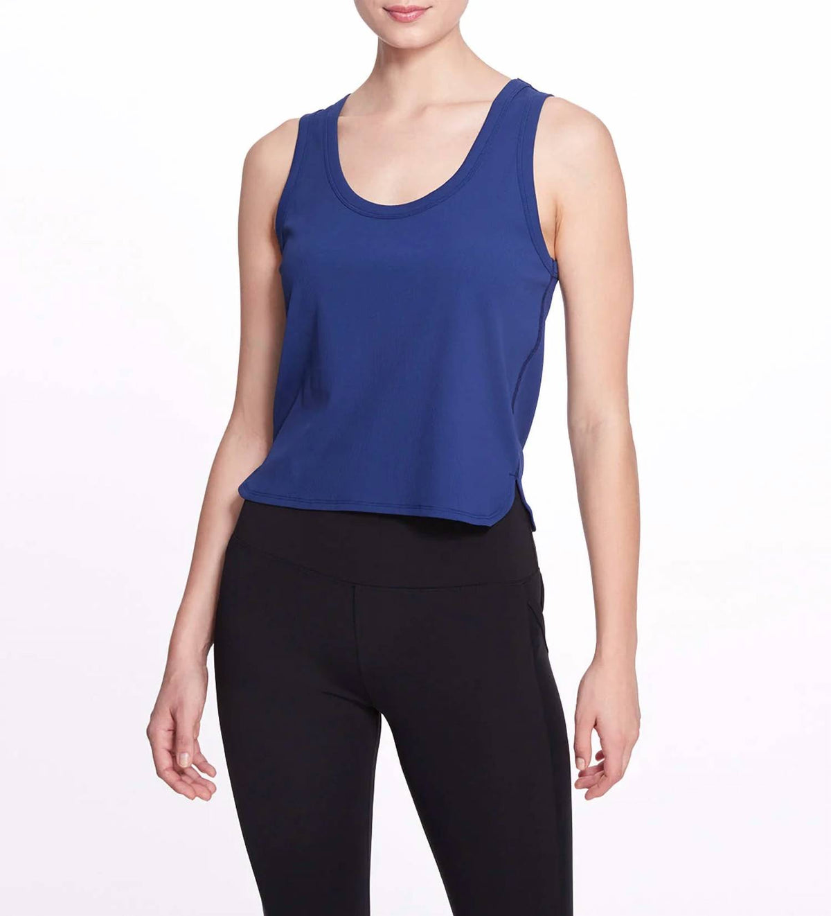 Marchesa Athleisure - Helene Scoop Neck Tank Top