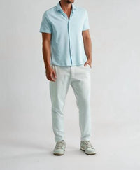 Stone Rose - Tone Pique Short Sleeve T-series Shirt