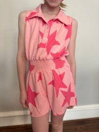 T2Love - Collared Star Romper