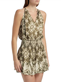 Ramy Brook Isabella Dress in olive tile - women's dress