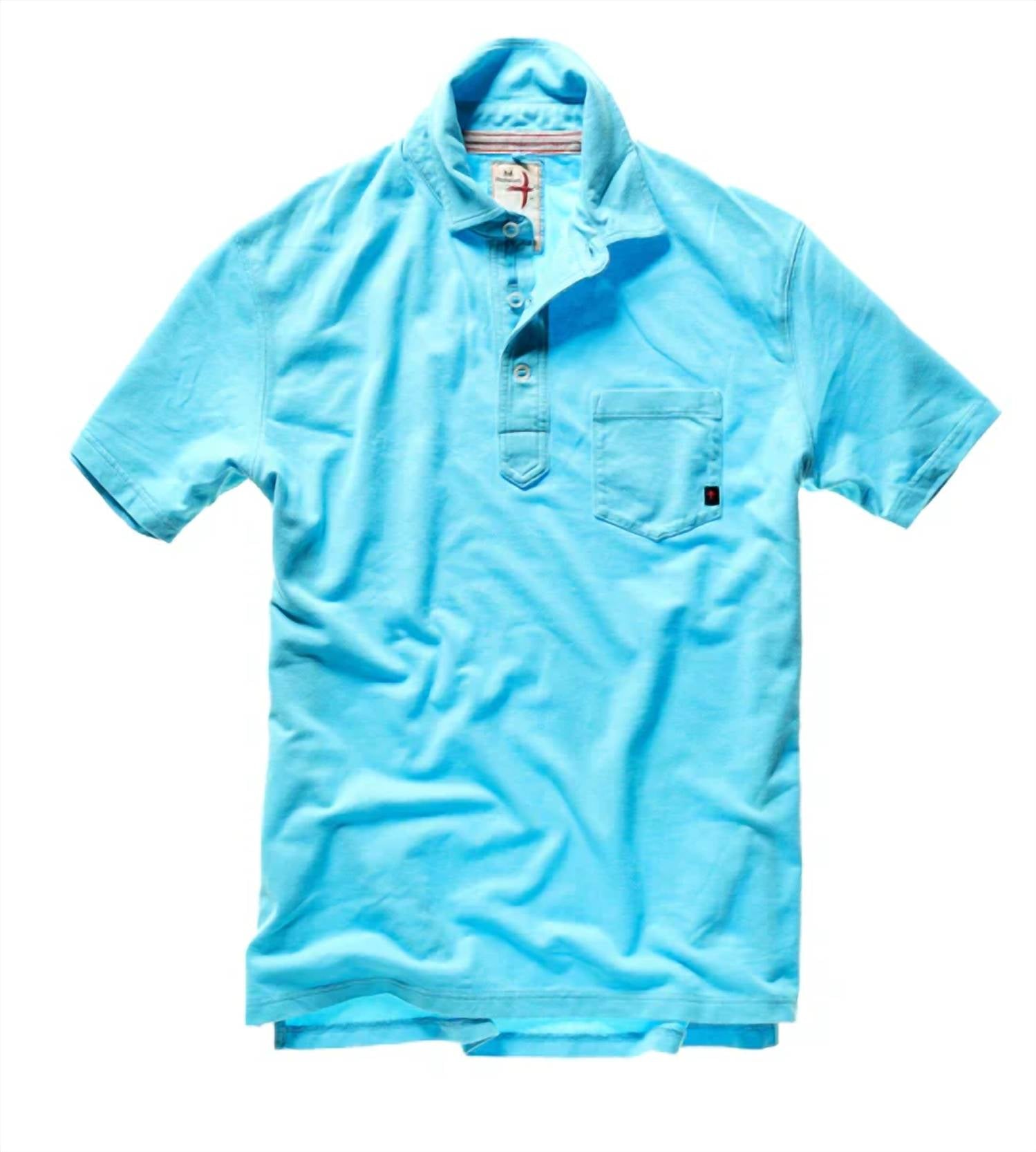 Relwen - Men's Pique Slot Polo