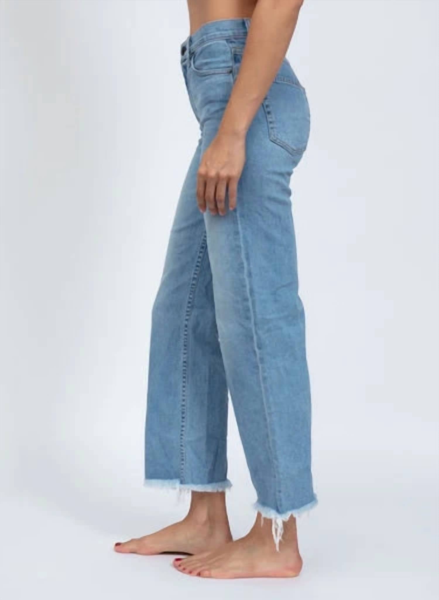 Askk Ny - Crop Wide Leg Jeans