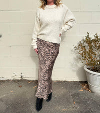 Z Supply - Izabel Leopard Maxi Skirt