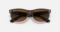 Ray Ban - New Wayfarer Classic Medium Polarized Sunglasses Rb2132 6608m2