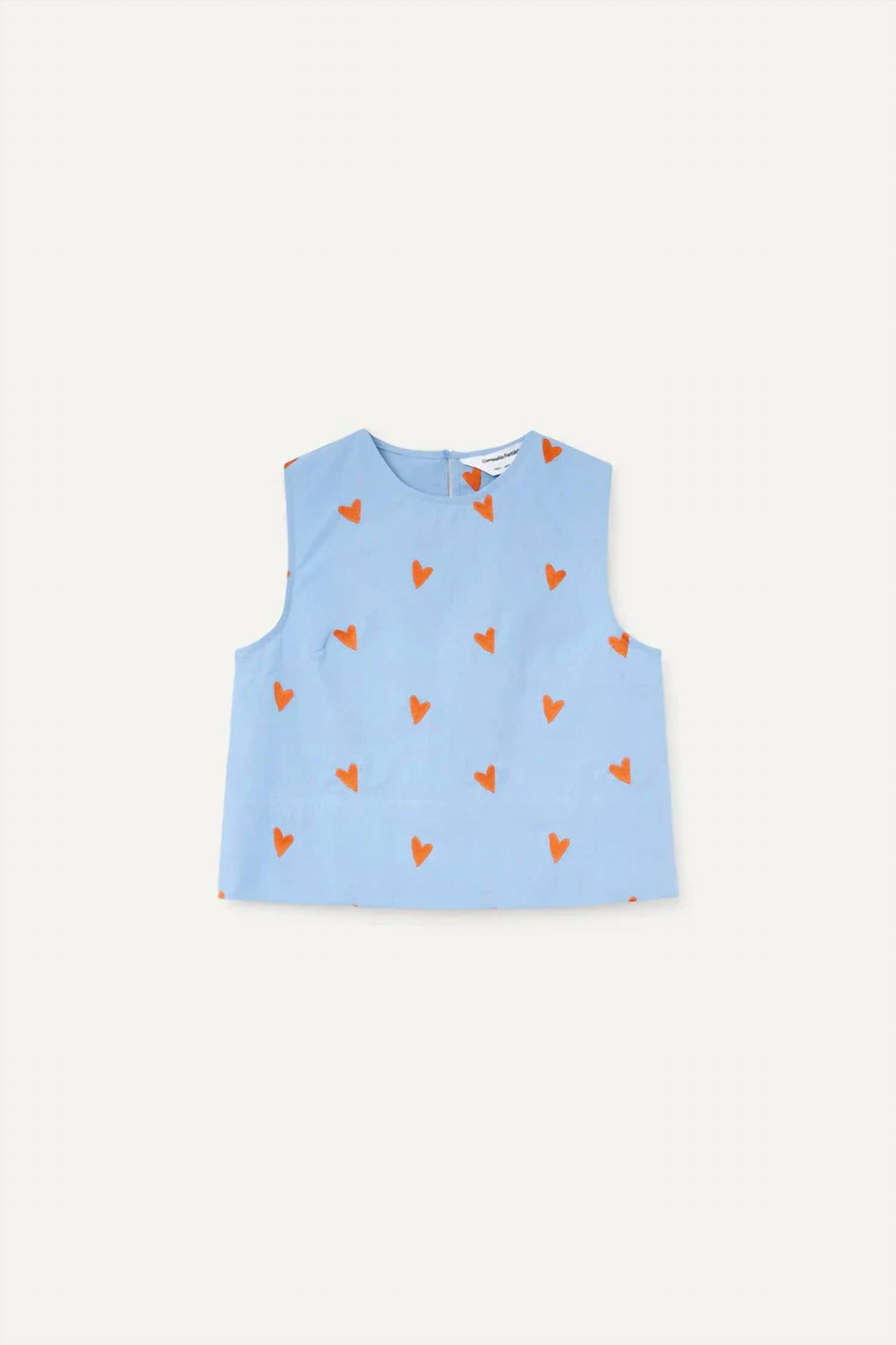 Compania Fantastica - Heart Print Top