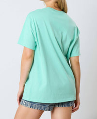 Fantastic Fawn - Sequin Pickleball Basic Short Sleeve Top