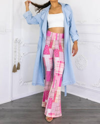 Surelymine - Denim Fashion Lightweight Coat