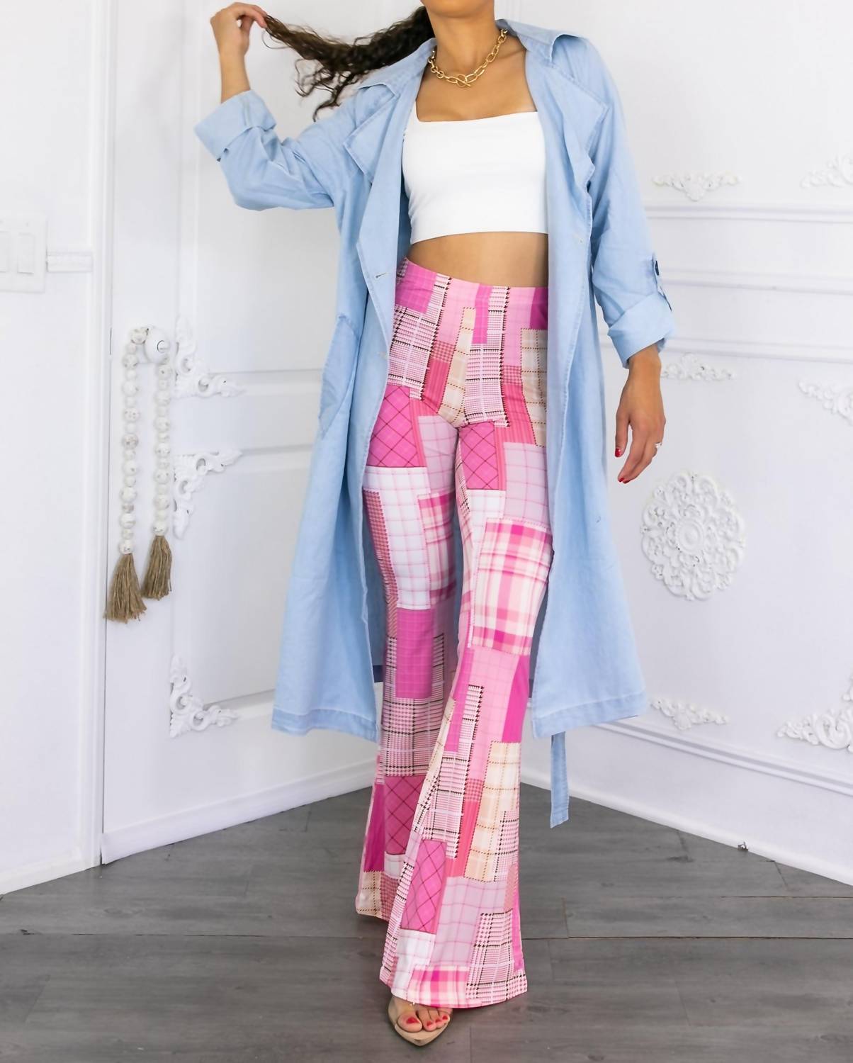 Surelymine - Denim Fashion Lightweight Coat