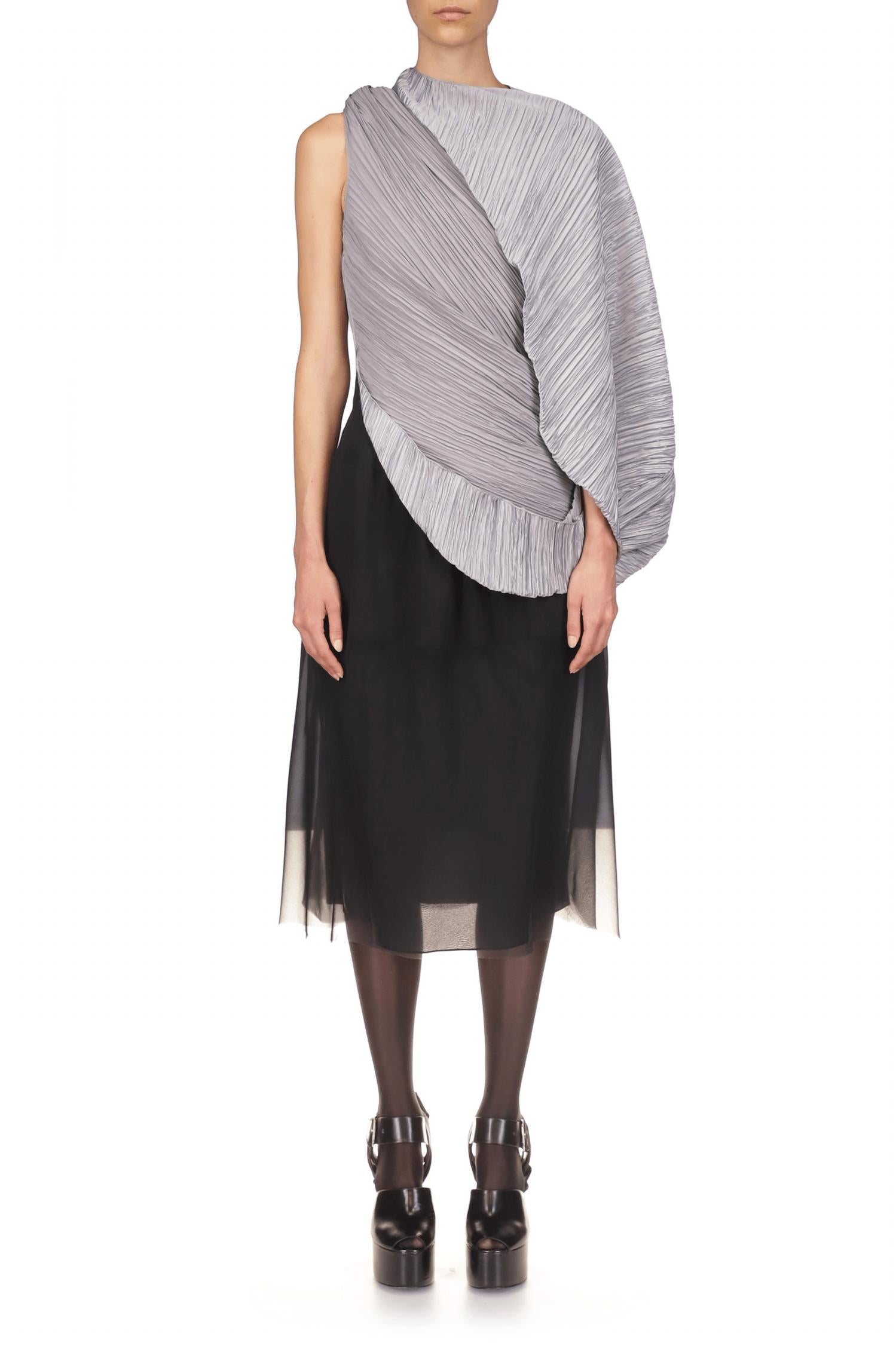 Marina Moscone - Mini Bonded Bias Jersey Skirt