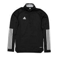adidas Boy's Condivo 20 Long Sleeve Warm Top in black - kids' long sleeve top