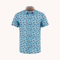 A Fish Named Fred - Men's Short Sleeve Sunglasses Shirt