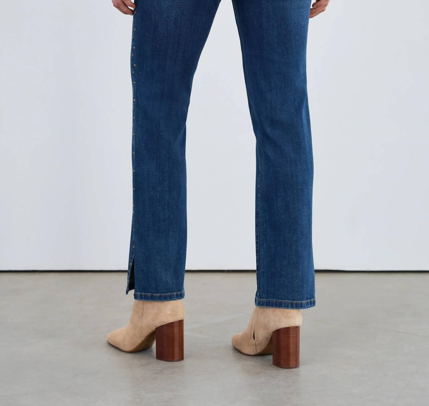 Fdj - Paden Pull-on Straight Ankle Denim Jeans