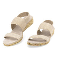 Charleston Shoe Co. - Women's Gladys Low Wedge Sandal