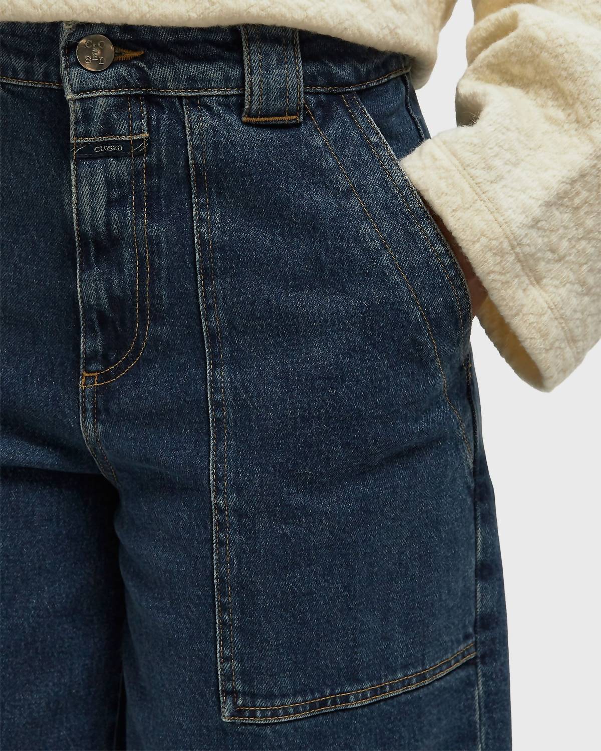 CLOSED Rhannon Jeans in dark blue - women's jeans - alternate view