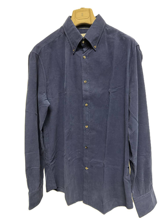 Brunello Cucinelli - MENS FINE CORDUROY BUTTON DOWN SHIRT