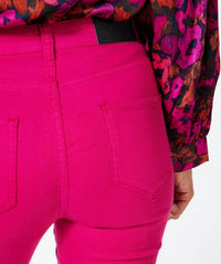 Esqualo - Felizia Colored Flare Denim Trousers