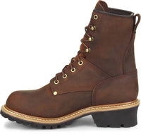 Carolina - Men's Waterproof 8" Steel Toe Work Logger Boots
