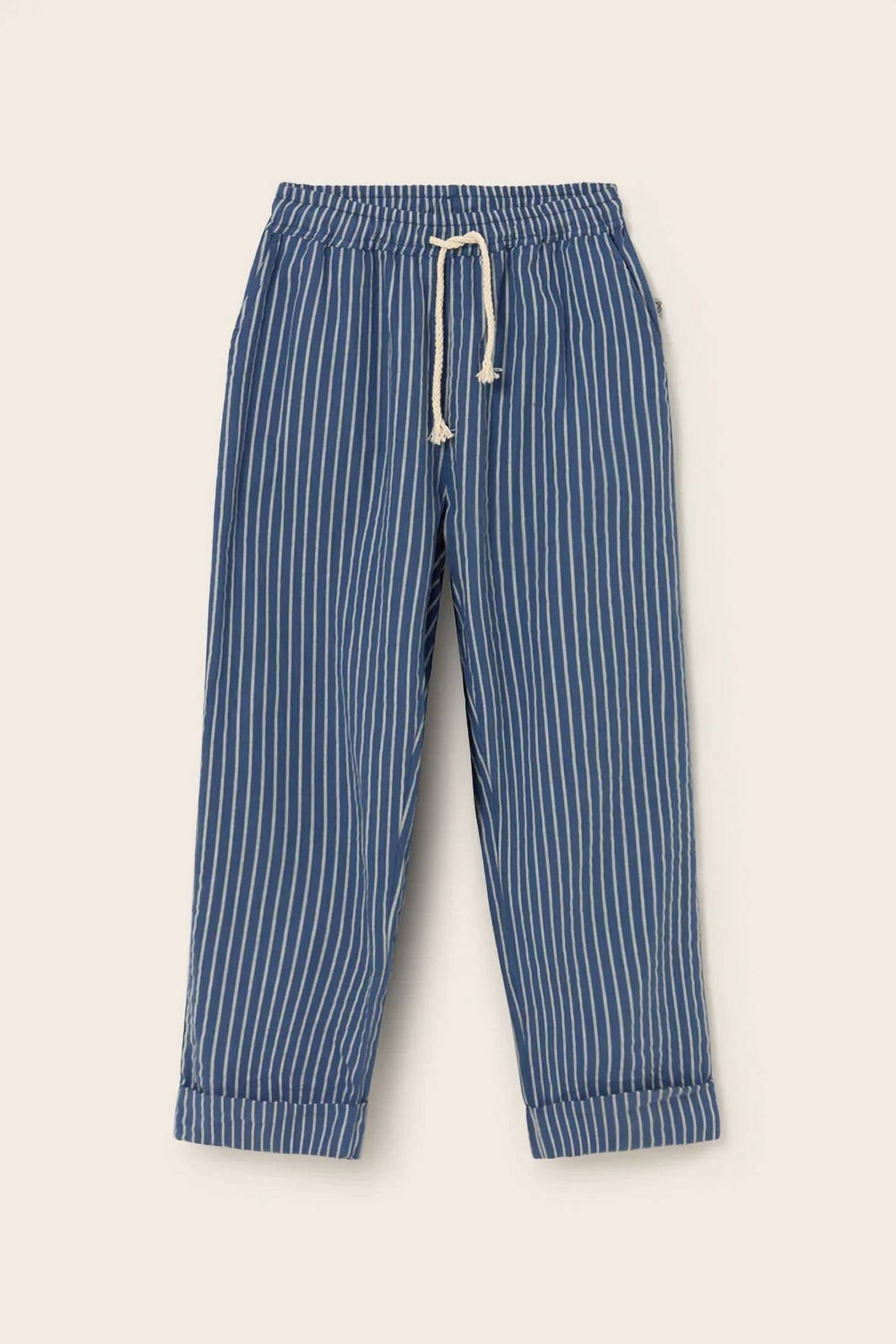 Cozmo - Aero Striped Linen Look Pants