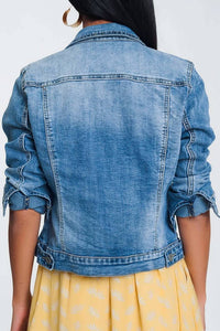 Q2 - Cropped Trucker Jacket