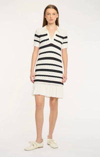 Cinq A Sept - Clementine Knit Polo Mini Dress