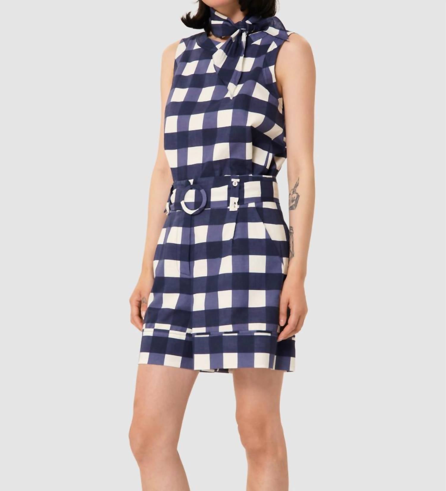 Tara Jarmon - Shelby Gingham Shorts