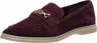 Sam Edelman - Women's Kyana Chain Detailed Almond Toe Slip On Flat Loafers